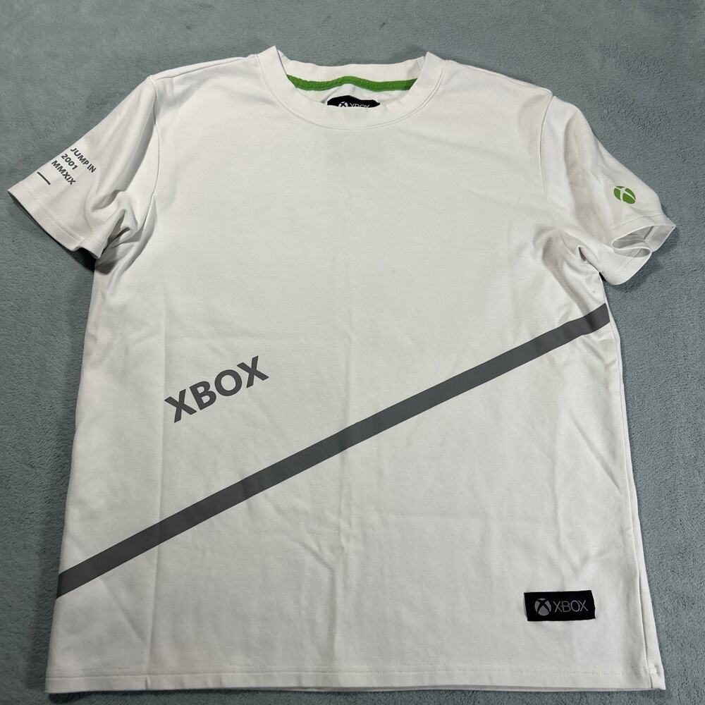 Xbox 360 Jump In 2001 Shirt Womens Large Meta Threads Gamer MLG Halo Optic Faze